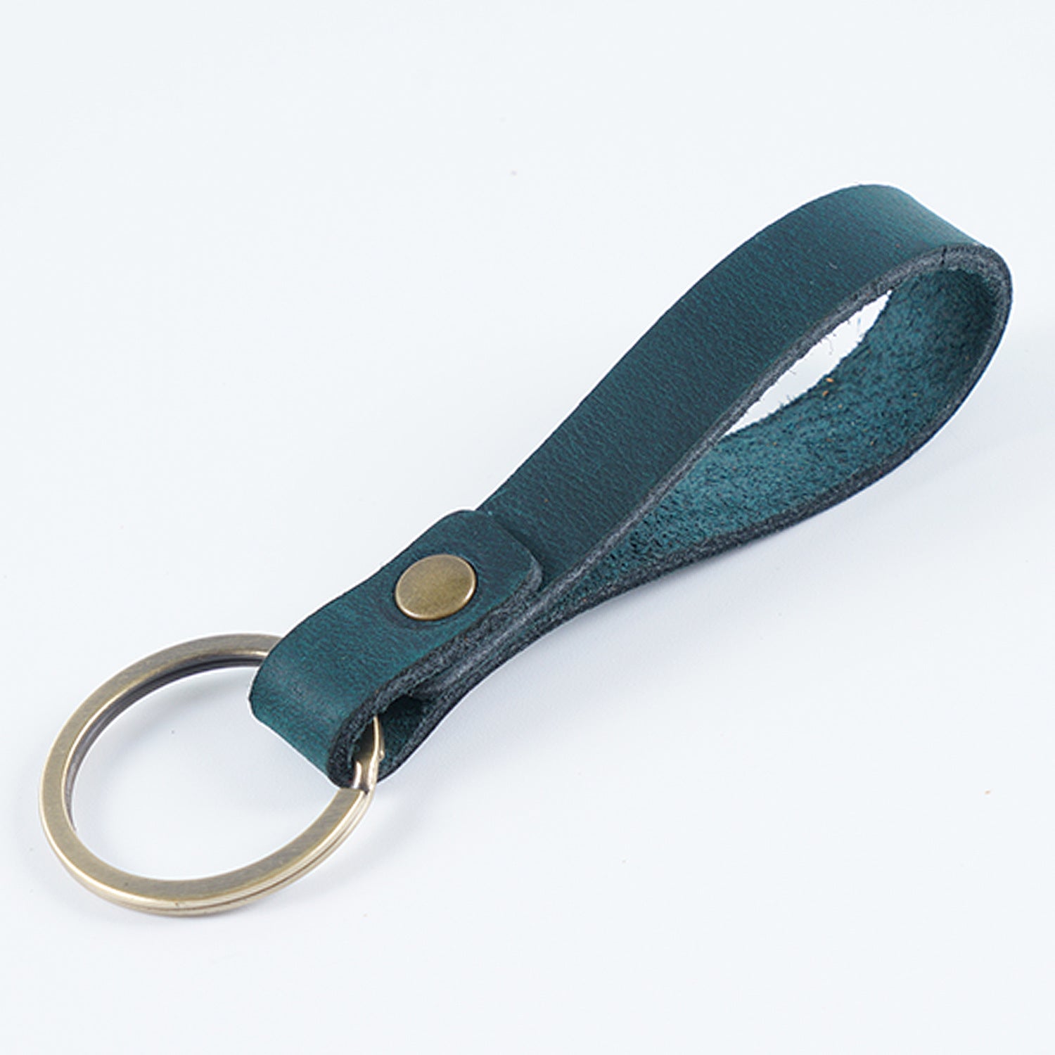 Wholesale Vintage Handmade DIY Leather Keychain