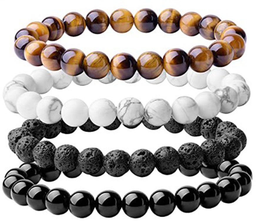 Wholesale Natural Stone Beaded Bracelets