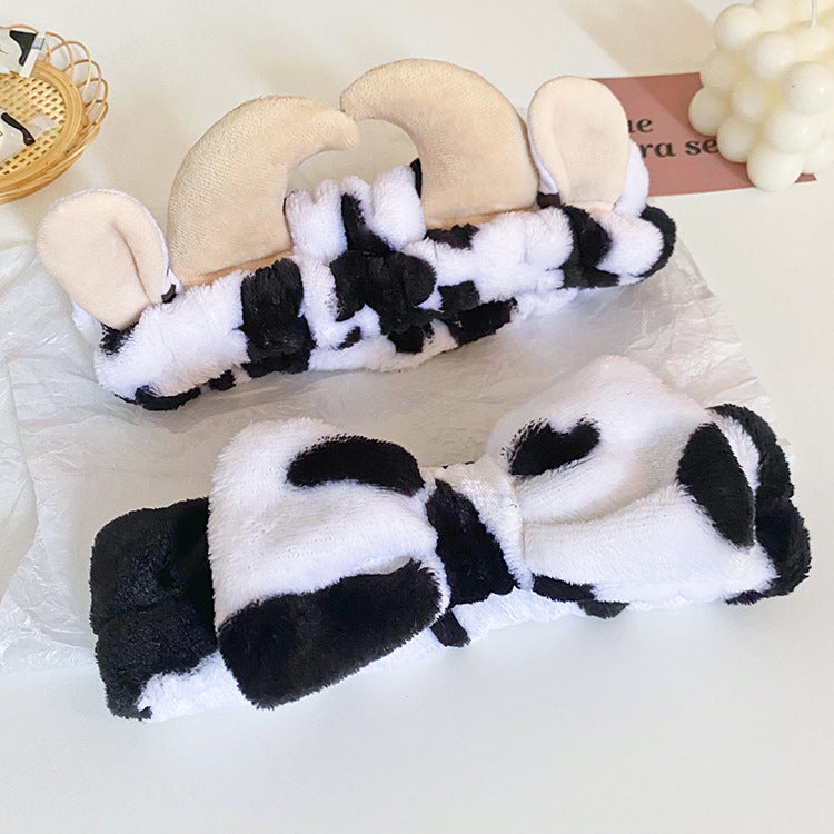 Wholesale Makeup Milk Flannel Headband