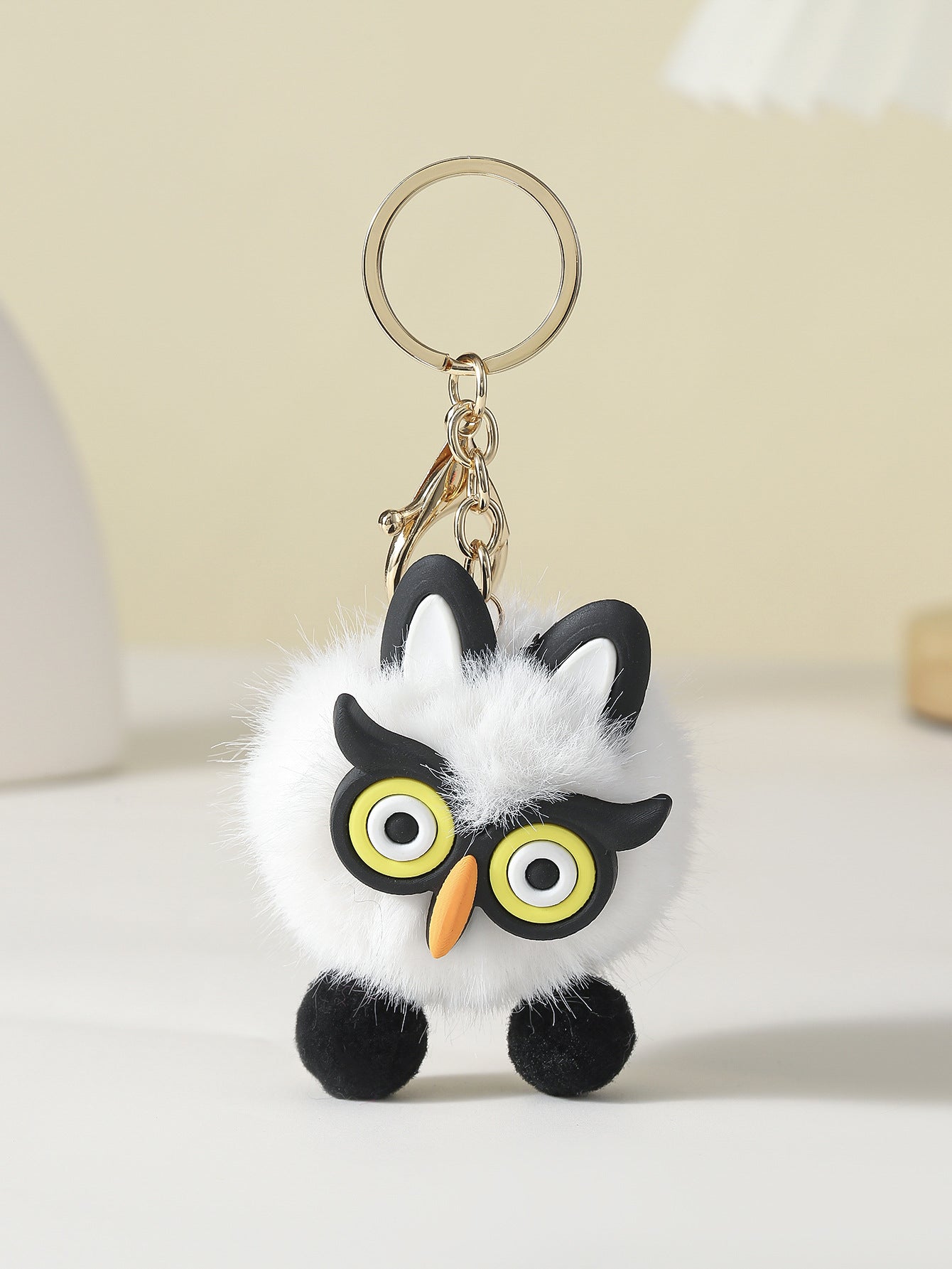 Wholesale Cartoon Plush Owl Keychain
