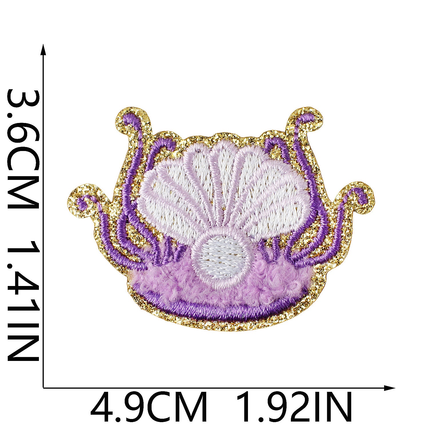 Wholesale Trendy Glitter Embroidered Iron On Patch Summer Beach Party Design For Swimwear Towels And Clothing