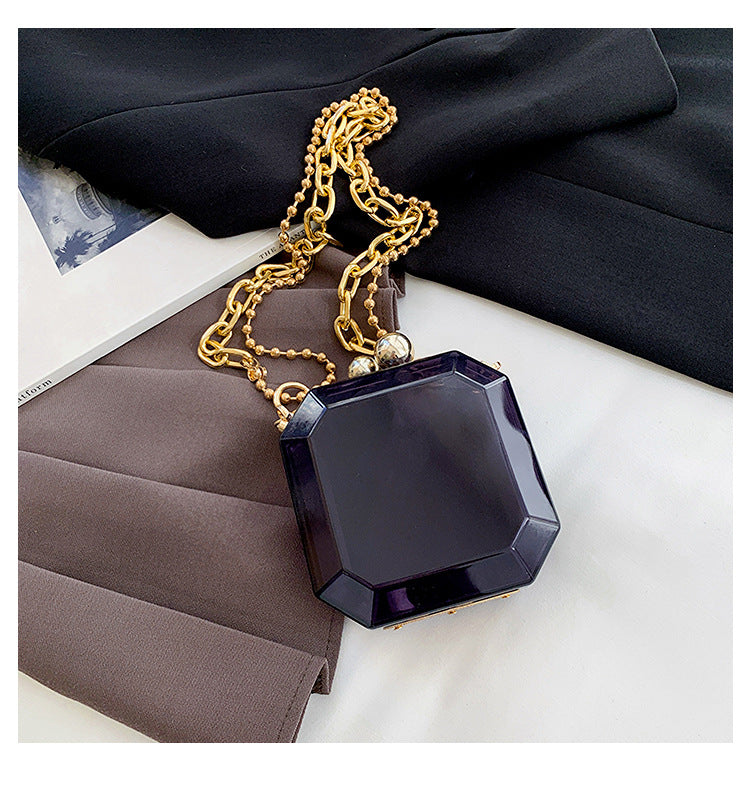 Mini bolso de hombro transparente de PVC al por mayor