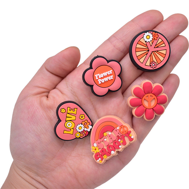 Wholesale 100pcs Diy Cartoon Pvc Soft Glue Beads