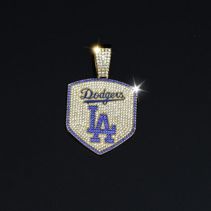 Wholesale Baseball Necklace Hip Hop Cuban Chain