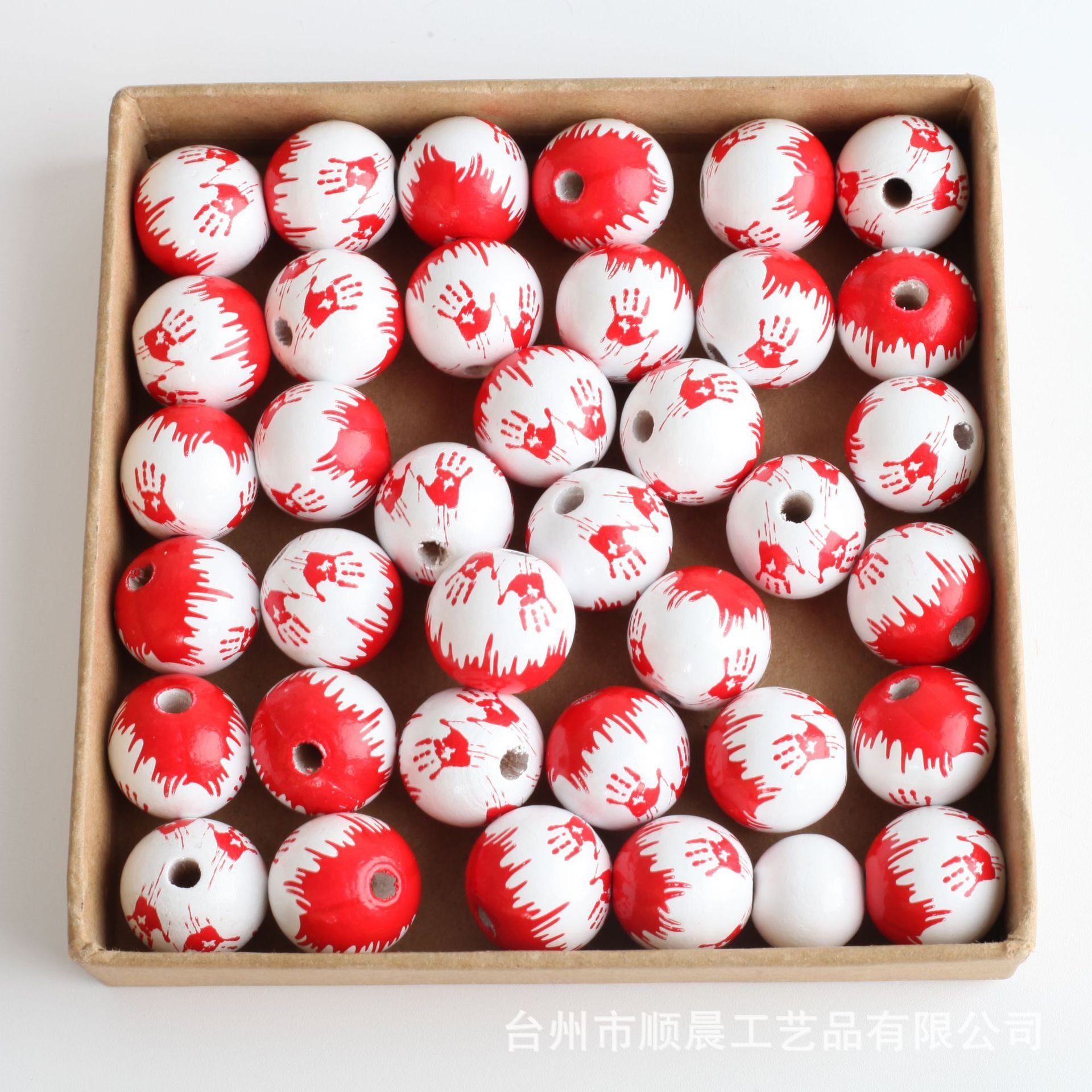 Wholesale 50PCS Colorful Round Hemu Beads
