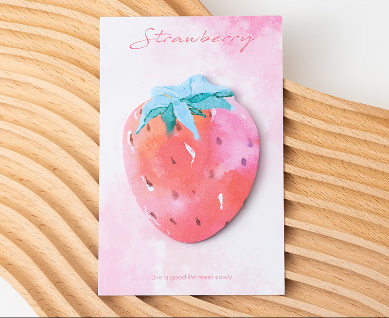Wholesale Colorful cartoon fruit sticky notes