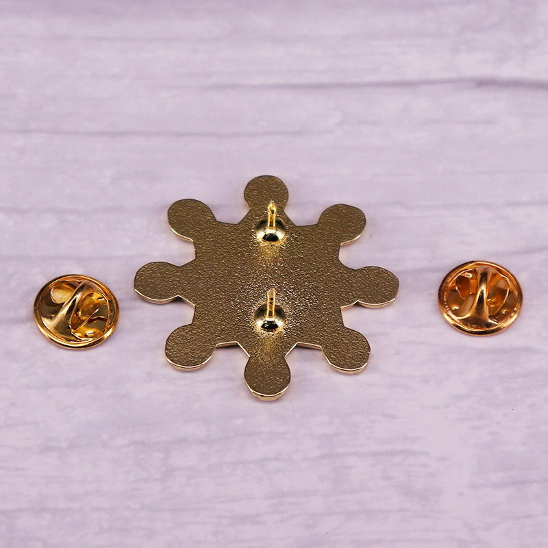 Wholesale Ribbon Faith Hope Love Health Colorful Ribbon Combination Badge Brooch