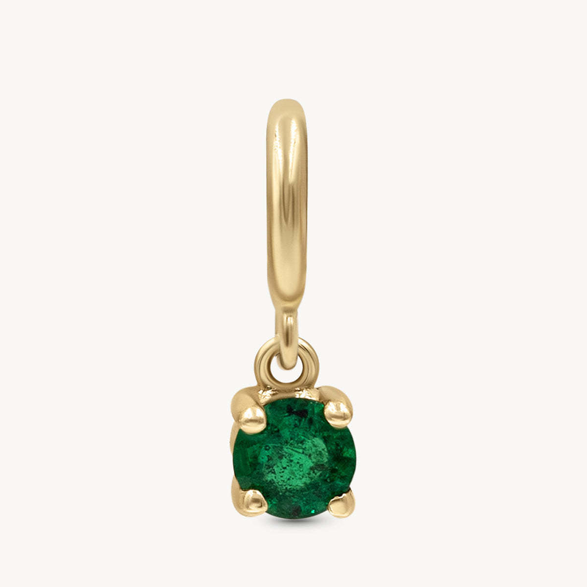 Wholesale Classic Birthstone Pendant 18K Gold Plated Geometric DIY Jewelry Charm Fashion Accessory For Women Gift Boutique Resale