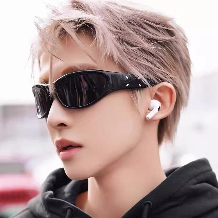 Wholesale Technological punk style riding ancient headband sunglasses