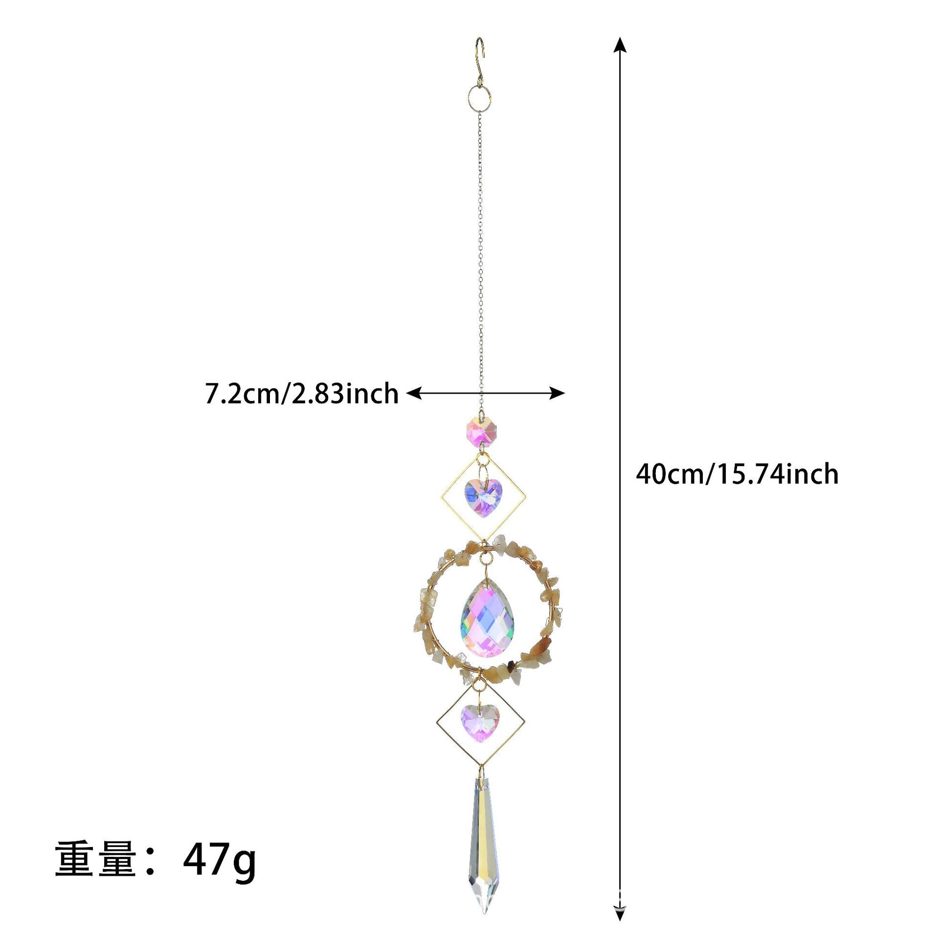 Wholesale Suncatcher Light and Shadow Wind Bell Wind Chimes