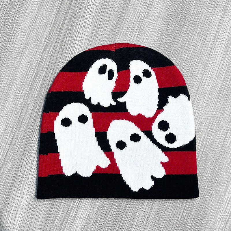 Wholesale Acrylic Halloween Ghost Wool Hats