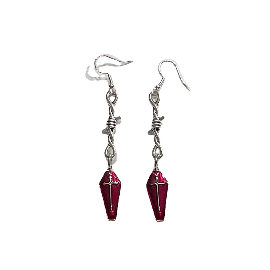 Wholesale Coffins Crosses Swords Thorns Alloy Necklaces