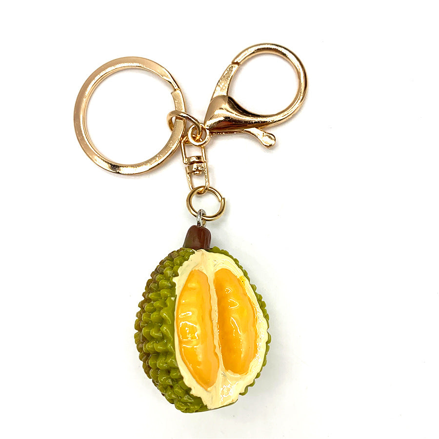 Wholesale Imitation Resin Durian Keychain