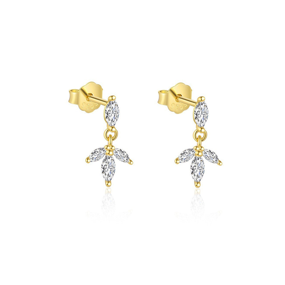 Wholesale zircon stud earrings Ear Studs