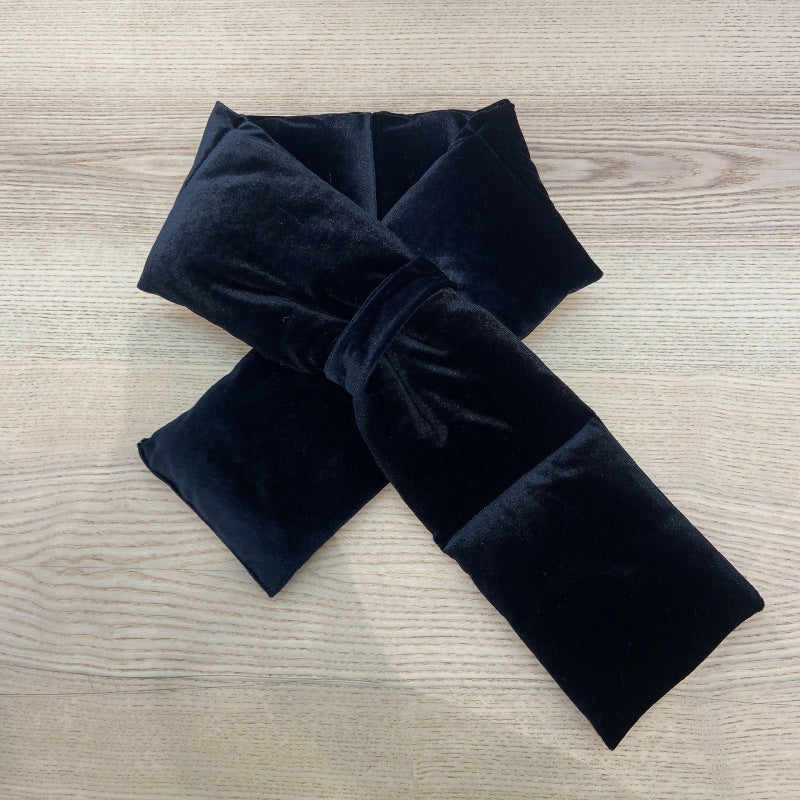 Wholesale Imitation Suede Scarves, Down Cotton Cross Scarves