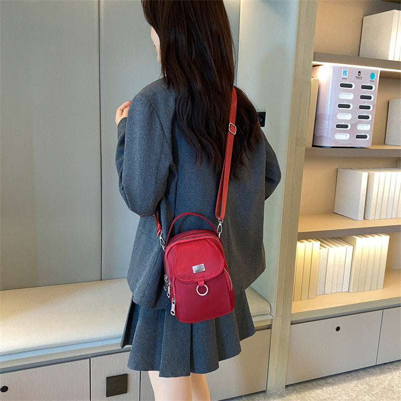 Wholesale Solid Color Casual Bags, Oxford Cloth Shoulder Bags, Handbags, Diagonal Cross Bags