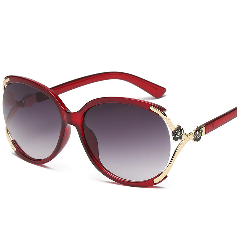 Gafas de sol de PC de gran cuadro de diamante pequeño y pequeño de diamante de diamante de diamante pequeño