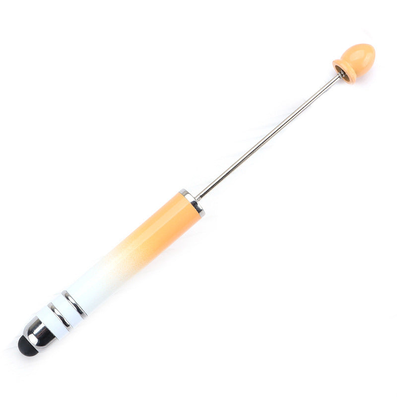 Wholesale 5PCS/PACK Beadable Pens Diy Touch Screen Multi-color Gradient Multi-function Dual-purpose