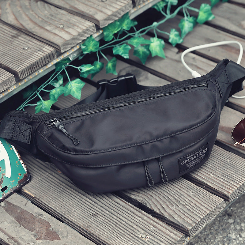 Wholesale Fashion personality men's waist bag chest bag messenger bag casual shoulder bag