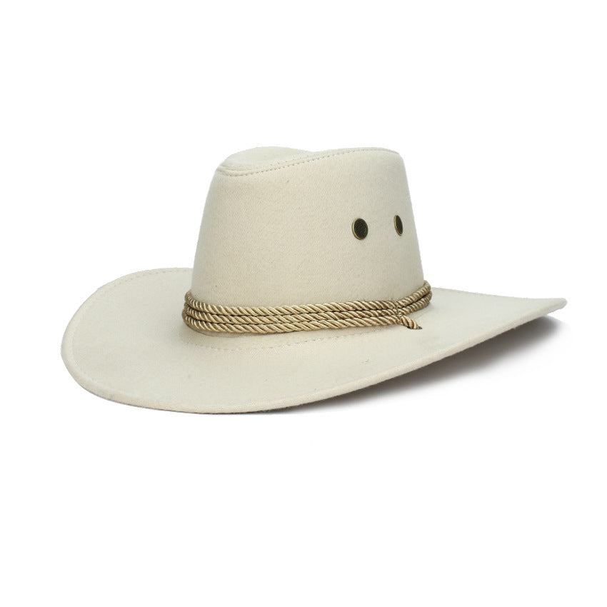 Wholesale Western Cowboy Hat Suede Knight Hat