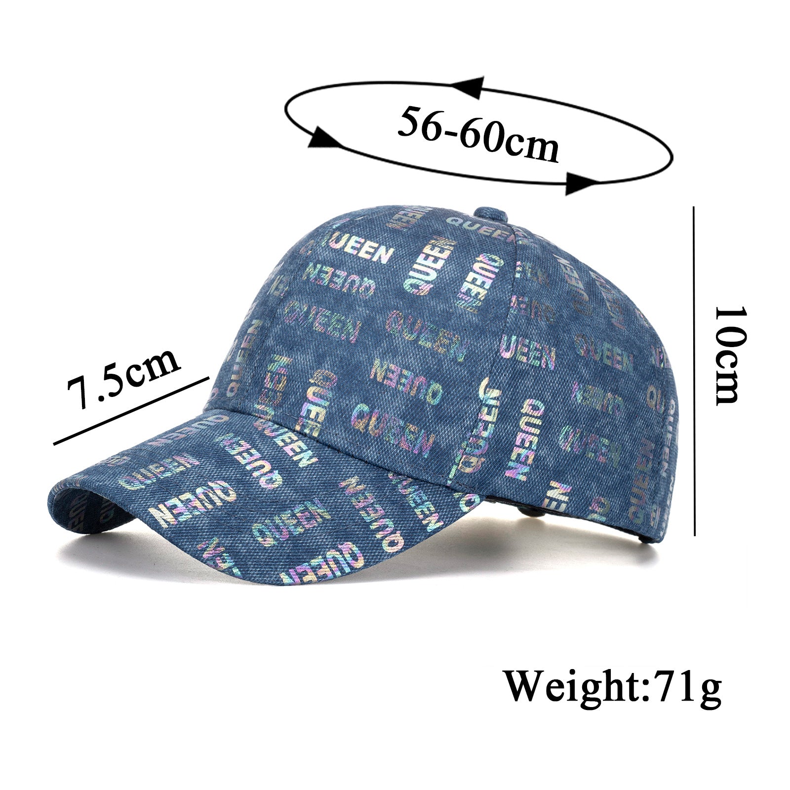 Wholesale Color letter heat transfer sun hat