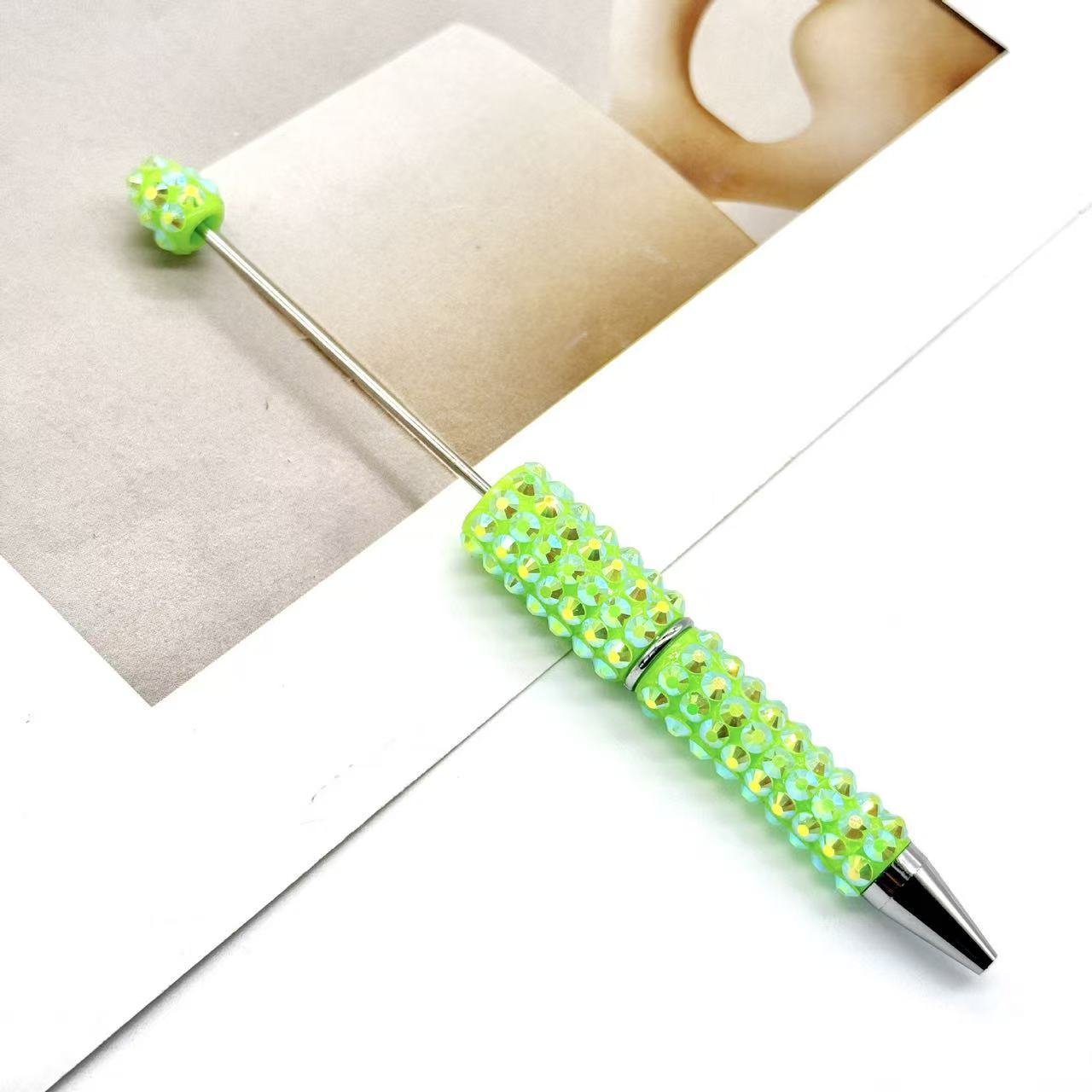Wholesale beadable pens with Colorful Diamonds