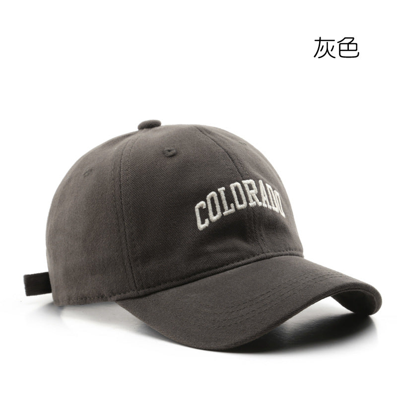 Wholesale Fashion Retro Letter Embroidery Outdoor Baseball Cap