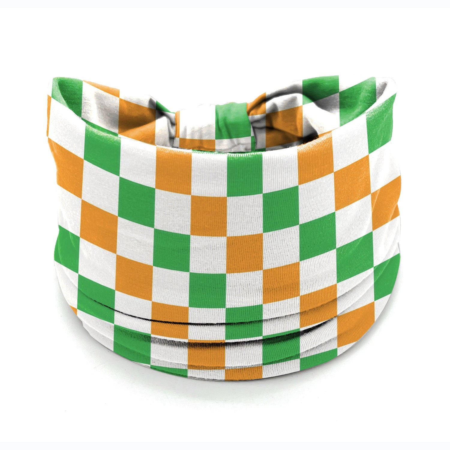 Wholesale St.  Patrick' s Day printed clover elastic wide headband