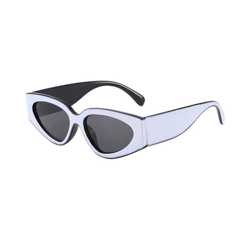Wholesale Black and white panda double color women's sunglasses