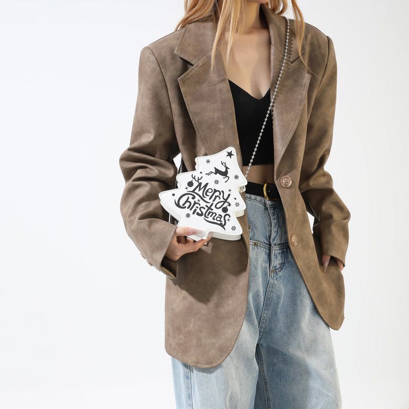 Wholesale PU Children's Bags, Christmas Tree Bags, Crossbody Bags, Shoulder Bags