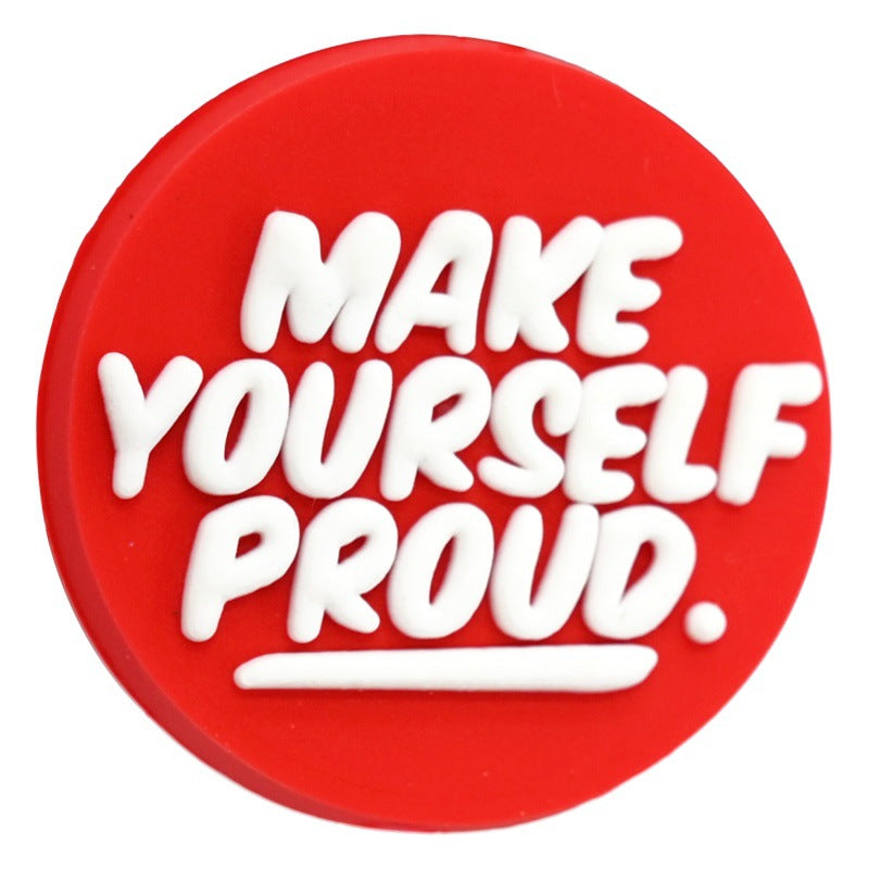 Wholesale Random 100pcs Creative Cartoon Phrase Series Focal Beads