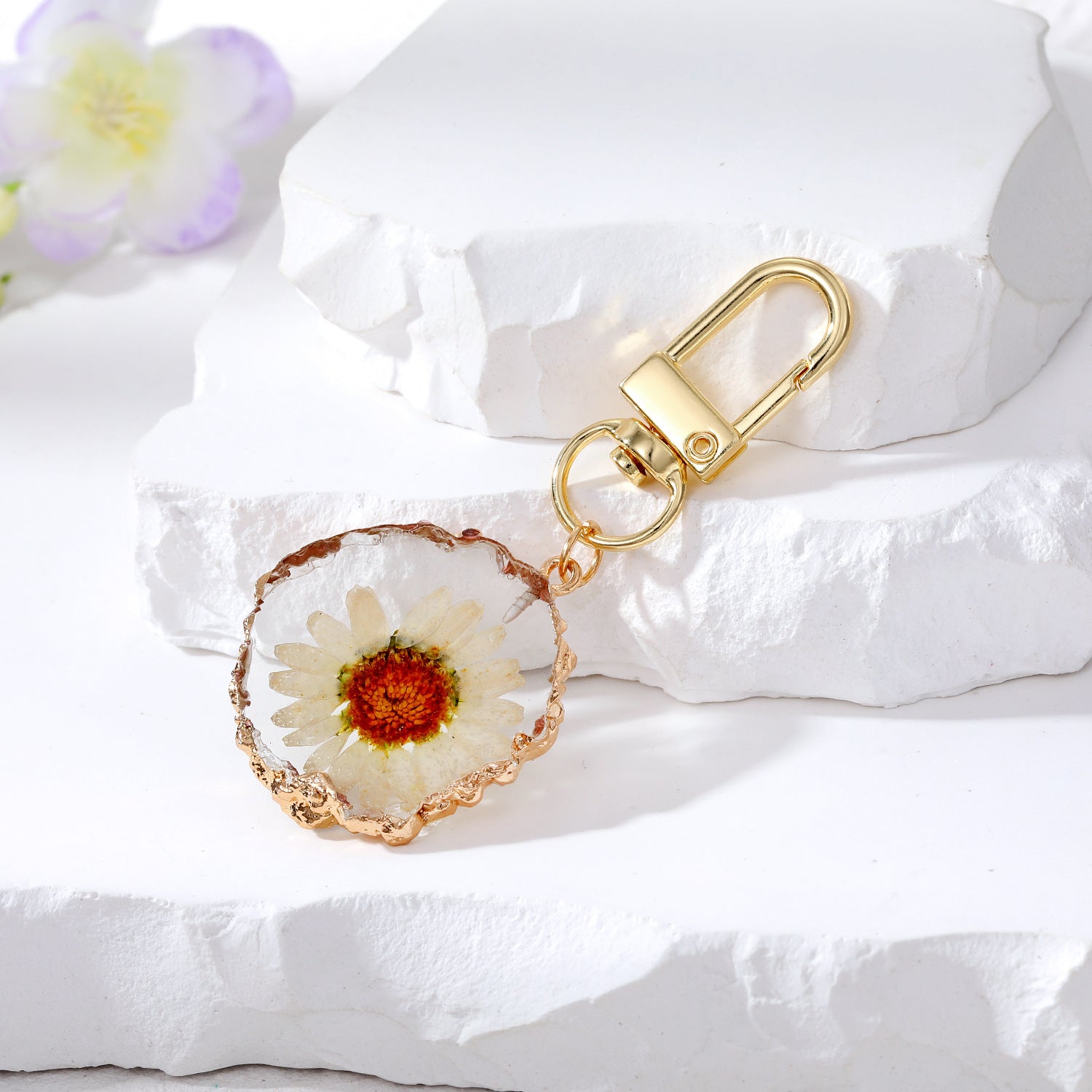 Llavero del ojo del diablo de resina al por mayor