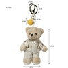 Wholesale Cute Teddy Bear Doll Plush Ball Keychain