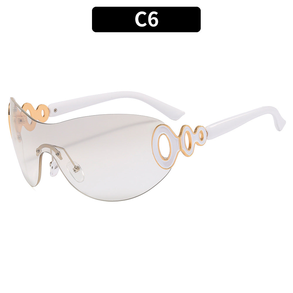 Wholesale Y2K Frameless PC Sunglasses