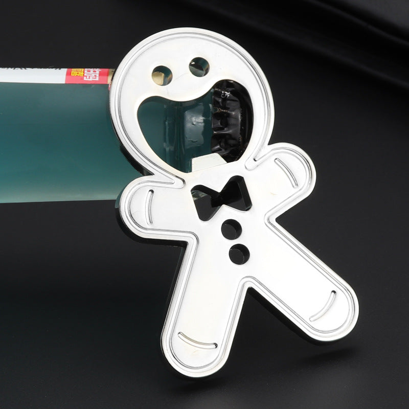 Wholesale Ginger Man Metal Bottle Opener Metal