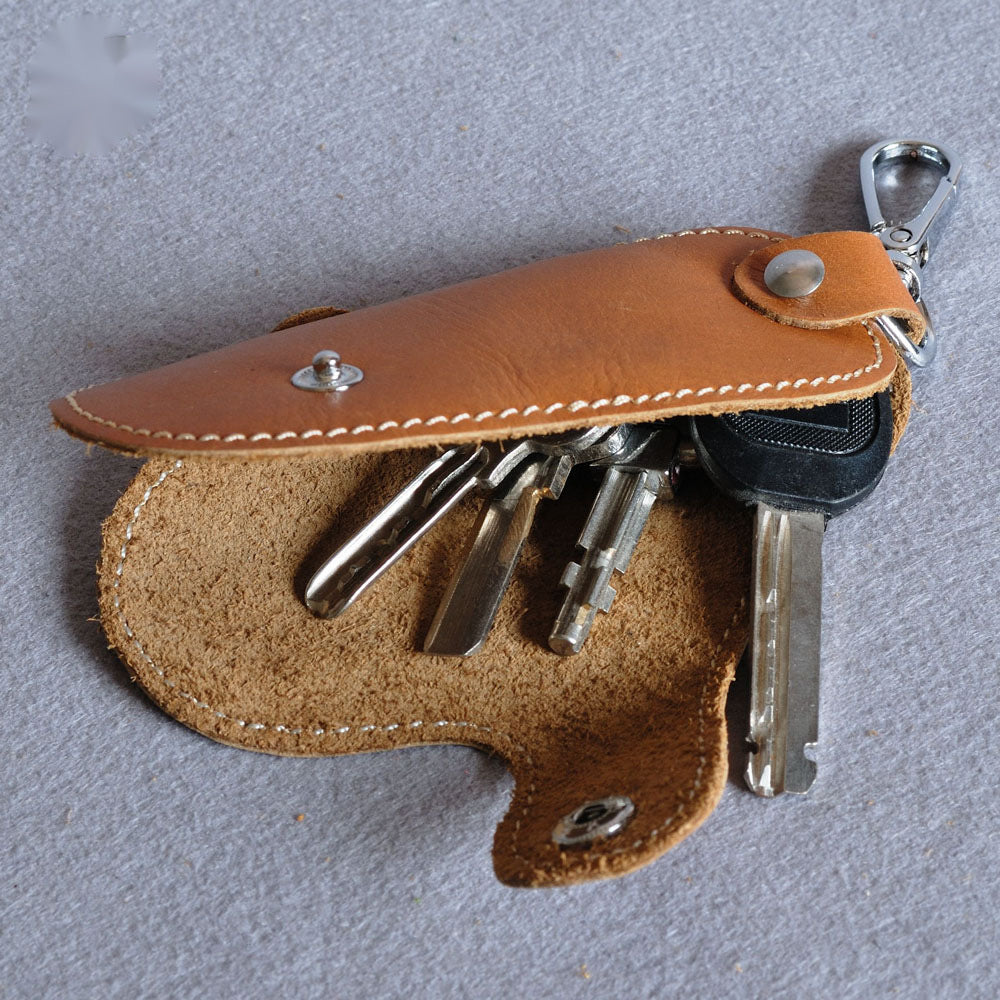 Wholesale Simple Thick Cowhide Keychains