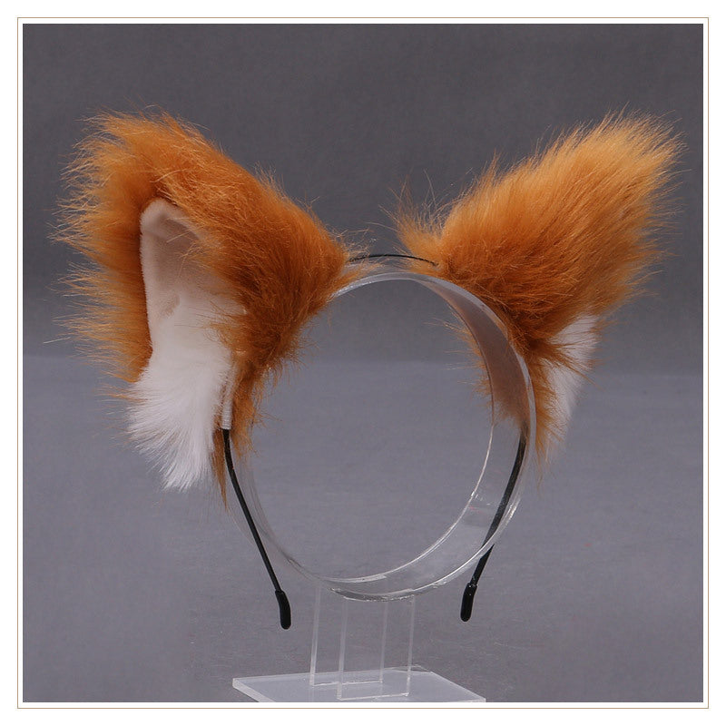 Wholesale Cute Cat's Ears Plush Headband