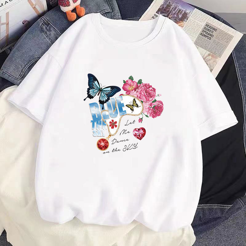 Wholesale Colored butterfly heat transfer UV DTF Ready to Press Transfers Wraps