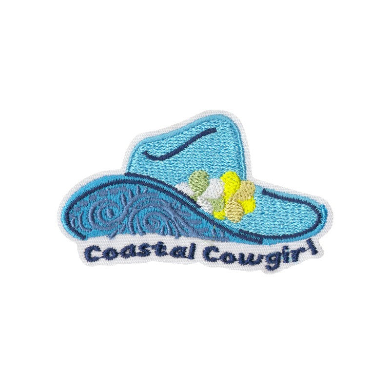 Wholesale Wave Beach Embroidery Surfing Girl Embroidery DIY Patches