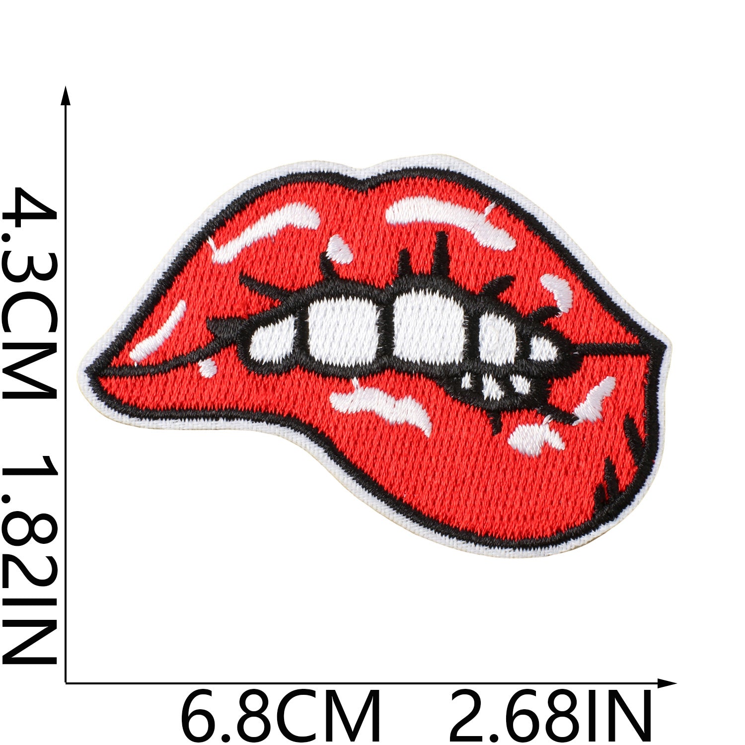 Wholesale Black Girl Magic Embroidered Iron On Patches Motivational Slogan DIY Clothing Decoration