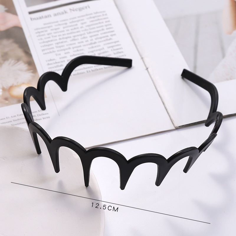 Wholesale Fixed Hair with Toothed Lace Glass Headband