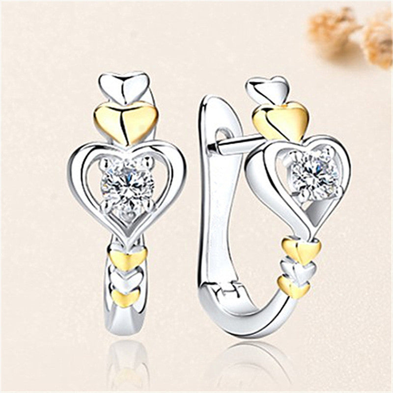 Wholesale Heart Shaped Creative Earrings