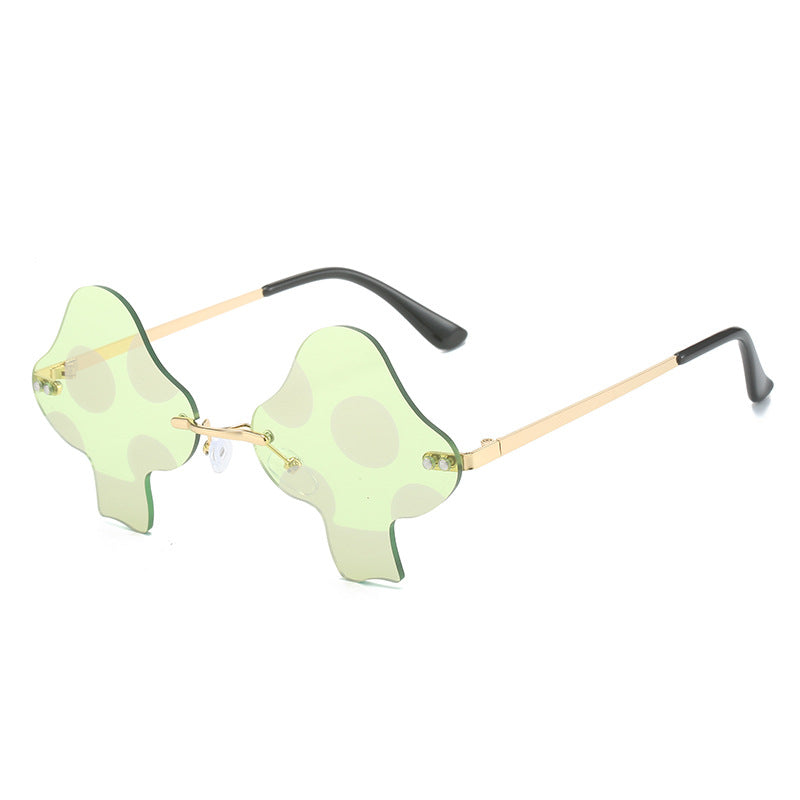 Wholesale PC Mushroom Frameless Sunglasses