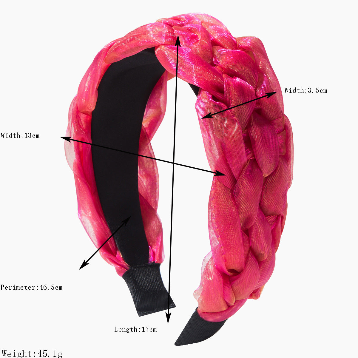 Wholesale Wide braided braid headband