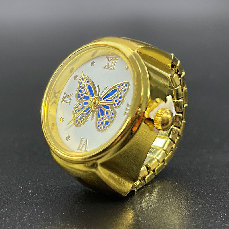 Wholesale 【Ring Watch】Mini Fashion Quartz Ring Watch