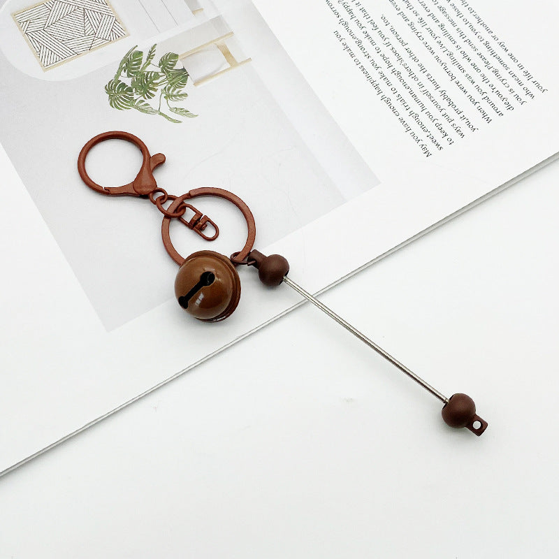 Wholesale DIY Candy Colored Bead Cute Keychains