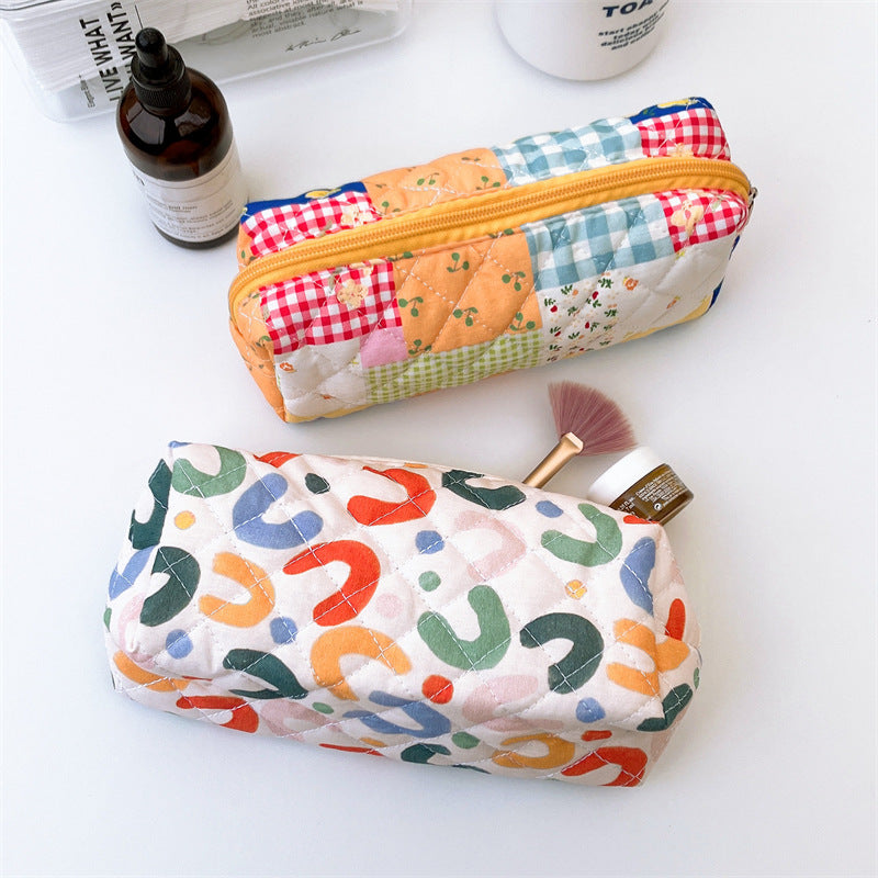Wholesale Woven Floral Pencil Case