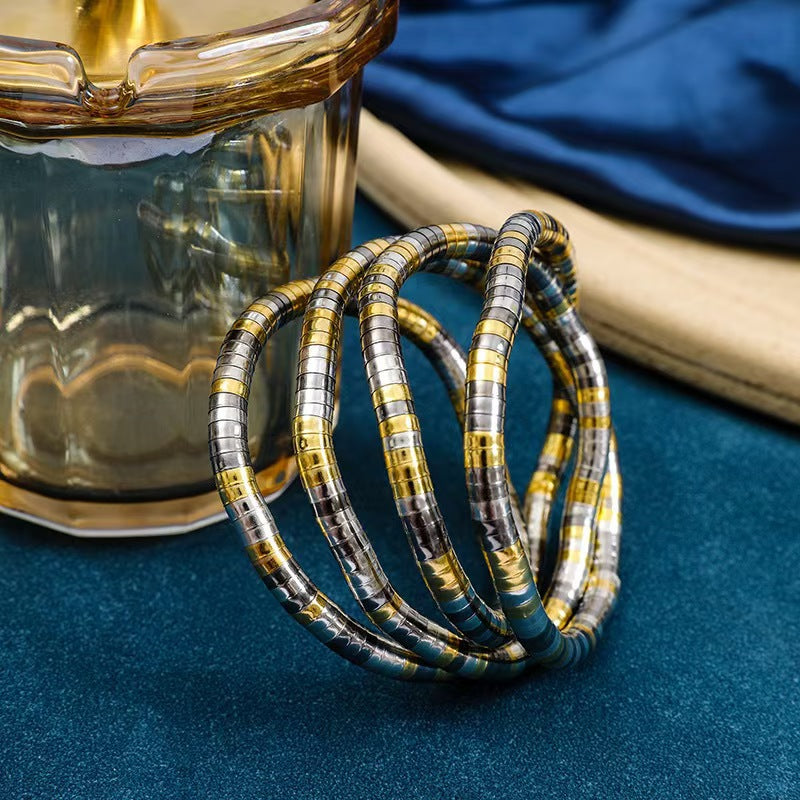 Wholesale Wrapped snake-shaped open necklace & Bracelet