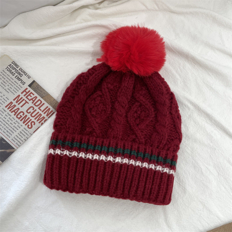 Wholesale Christmas Knitted Woolen Scarves