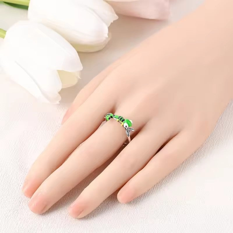 Wholesale Frog Hug Ring Cute Ring Childlike Cartoon Index Finger Ring